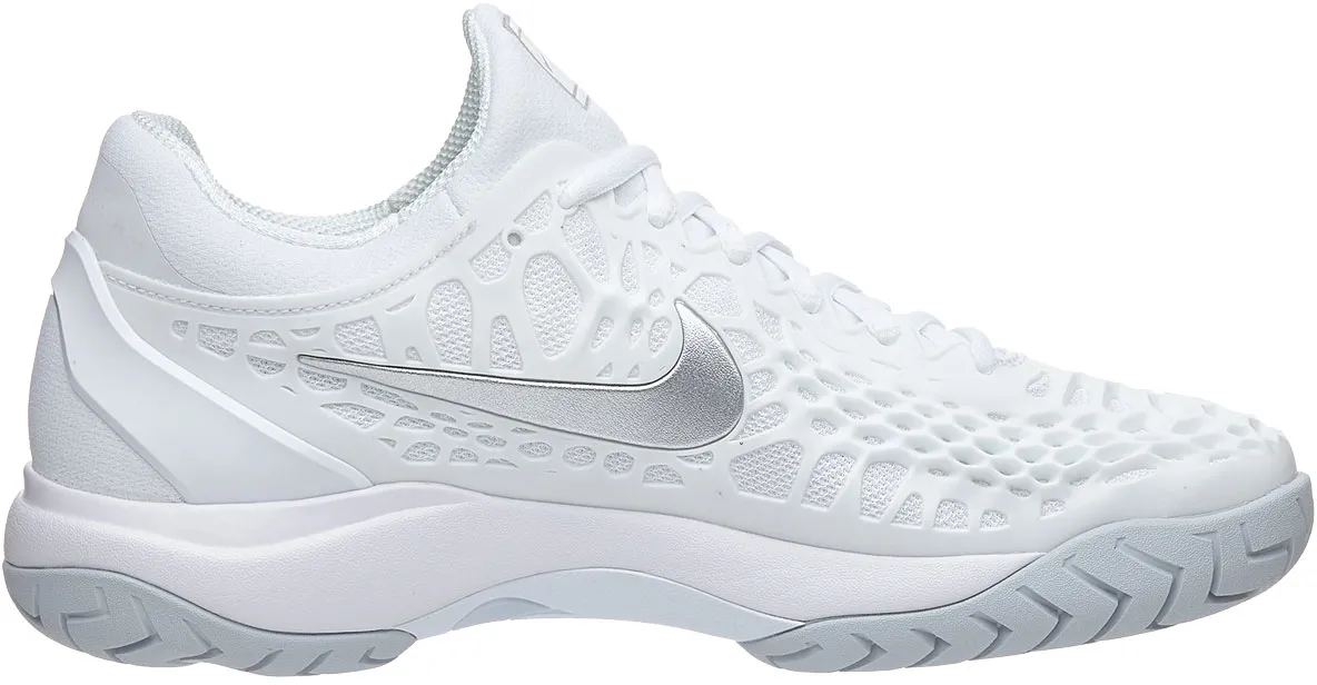 Nike WMNS Air Zoom Cage 3 HC - white/metallic silver