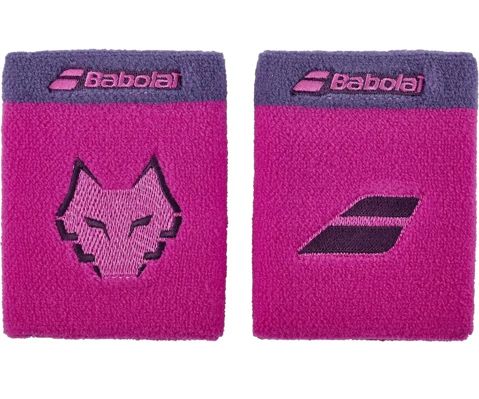 Babolat Terry Jumbo Wristband J. Lebron 2P - raspberry 