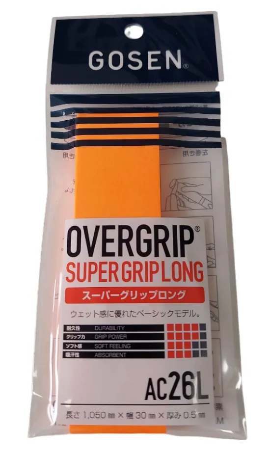 Gosen Super Overgrip Long 1P