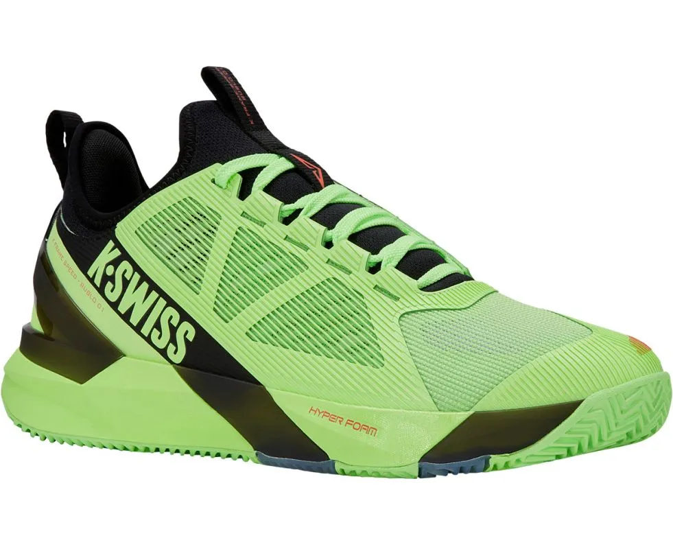 K-Swiss K-Frame Speed Rublo Clay - soft neon green/black/neon lava