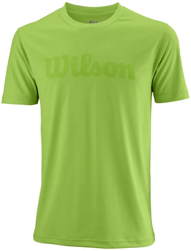 Wilson M Uwii Script Tech Tee - blade green