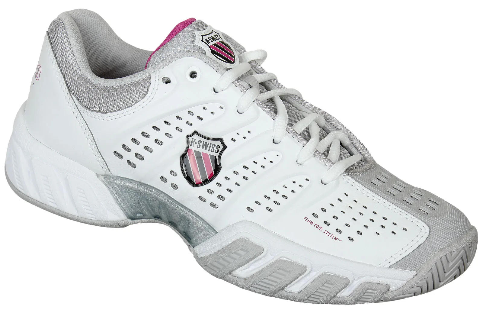 K-Swiss Big Shot Light - white/gull grey