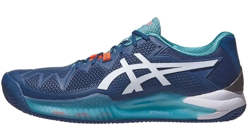 Asics Gel-Resolution 8 Clay - mako blue/white