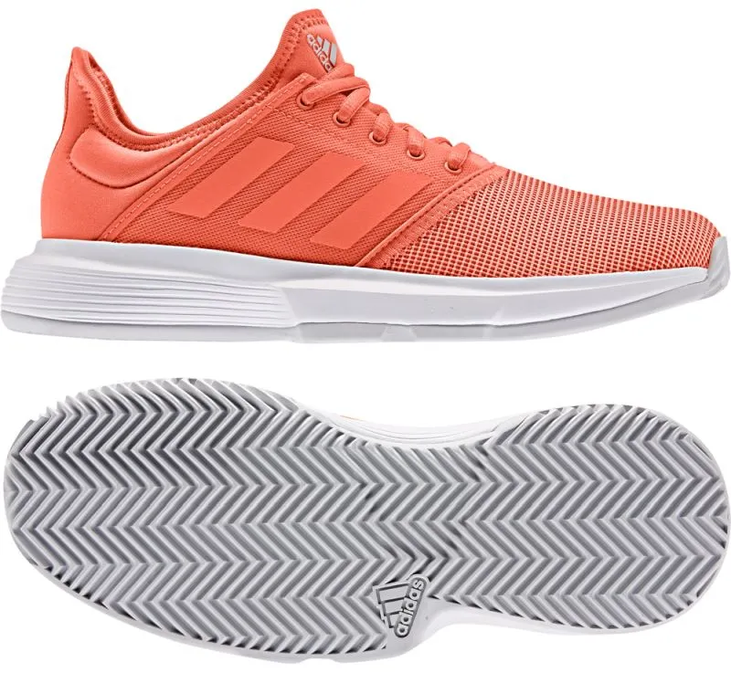 Adidas GameCourt W - hi-res coral/hi-res coral/light solid grey