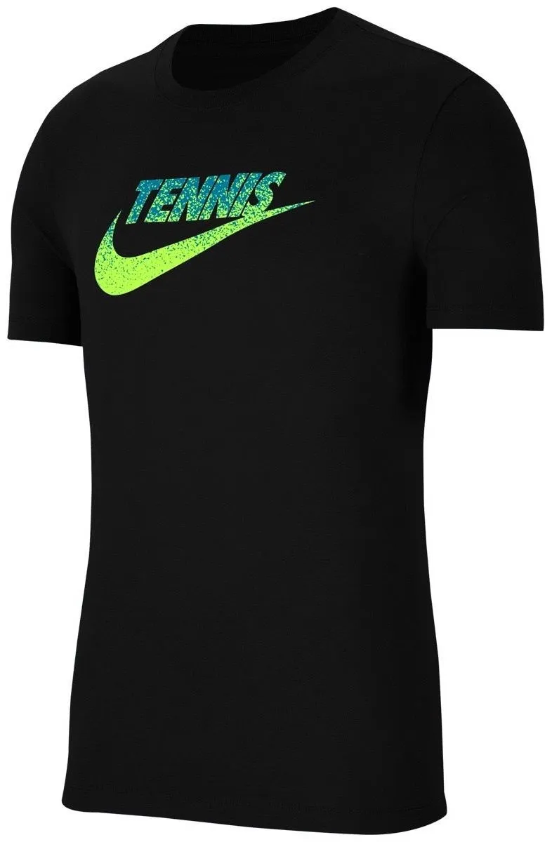 Nike Court Tennis Graphic - black/volt/neo turq