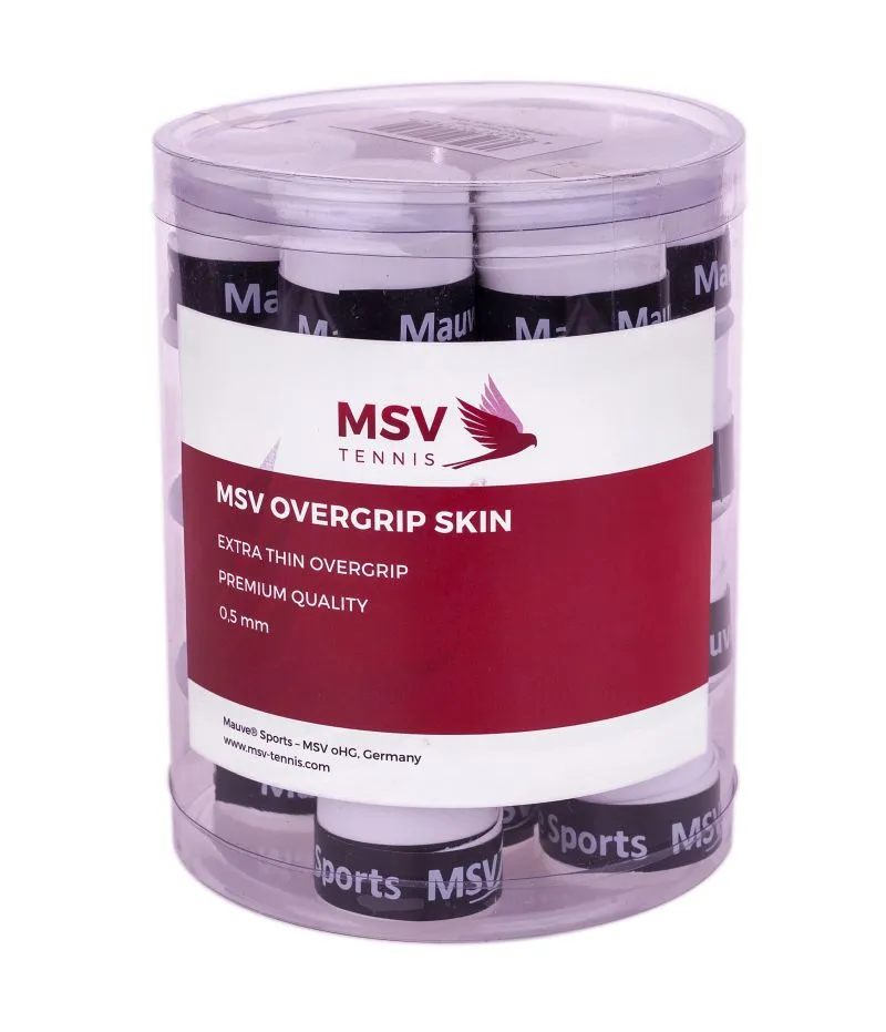 MSV Skin Overgrip 24P - white