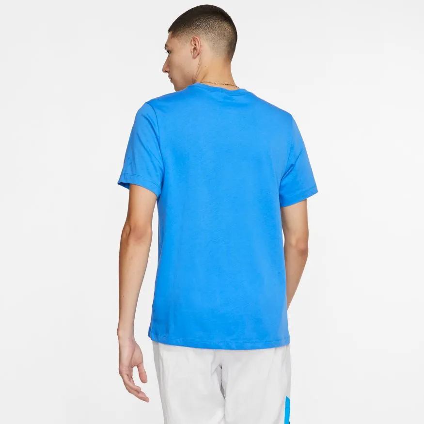 Nike NSW Club Tee M - pacific blue/white