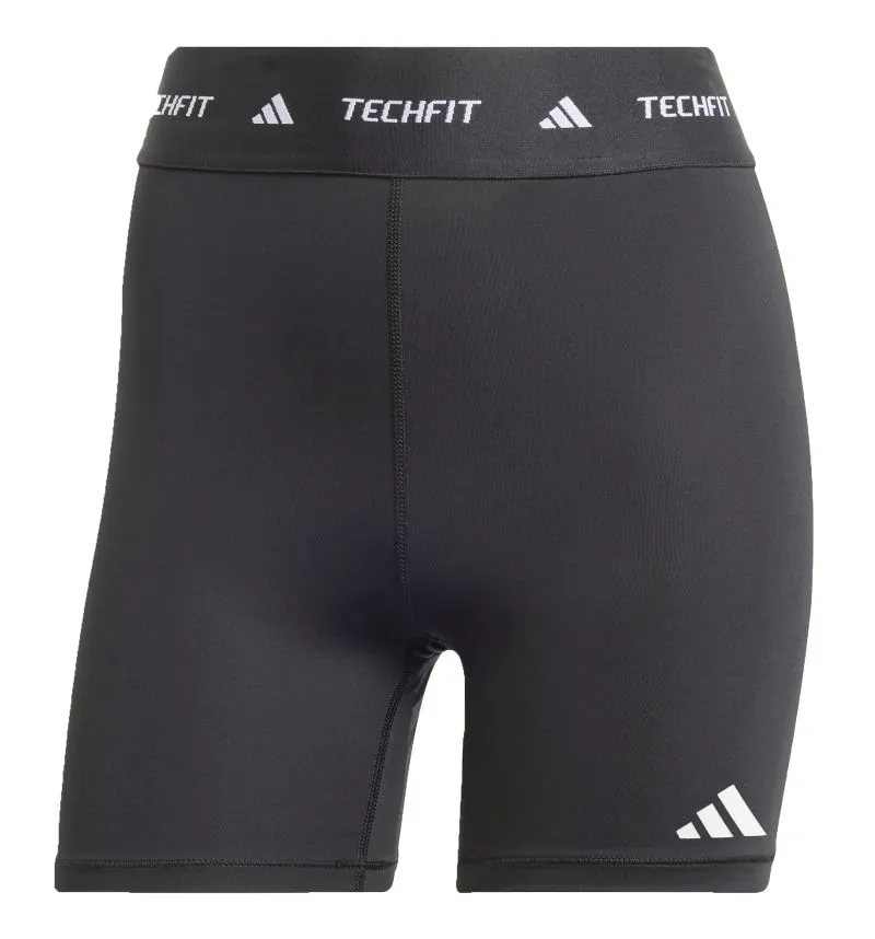 Women's shorts Adidas Techfit 4"" - black - Black