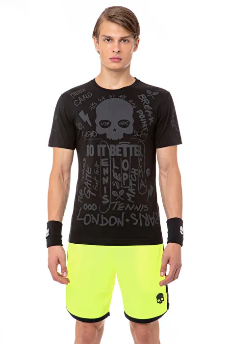 hydrogen-graffiti-tee-man-black-1 Hydrogen Graffiti Tee Man - black