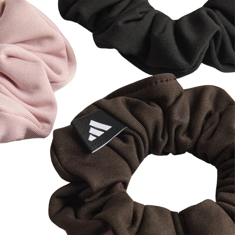 Adidas Scrunchies 3P - aurora coffee/dual lilac/black