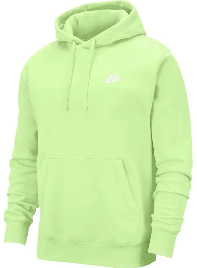 Nike Sportswear Club Hoodie PO BB - light liquid lime/light liquid lime/white