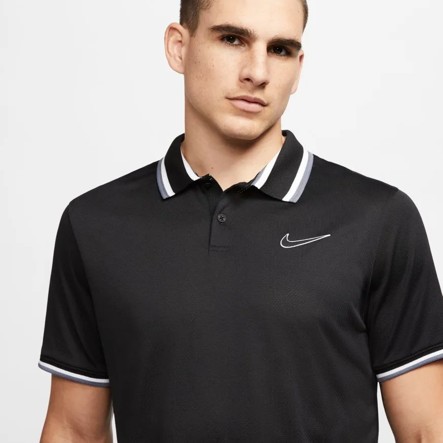 Nike Court Slam Polo PS NT - black/black