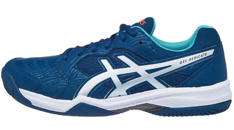 Asics Gel-Dedicate 6 Clay - mako blue/white