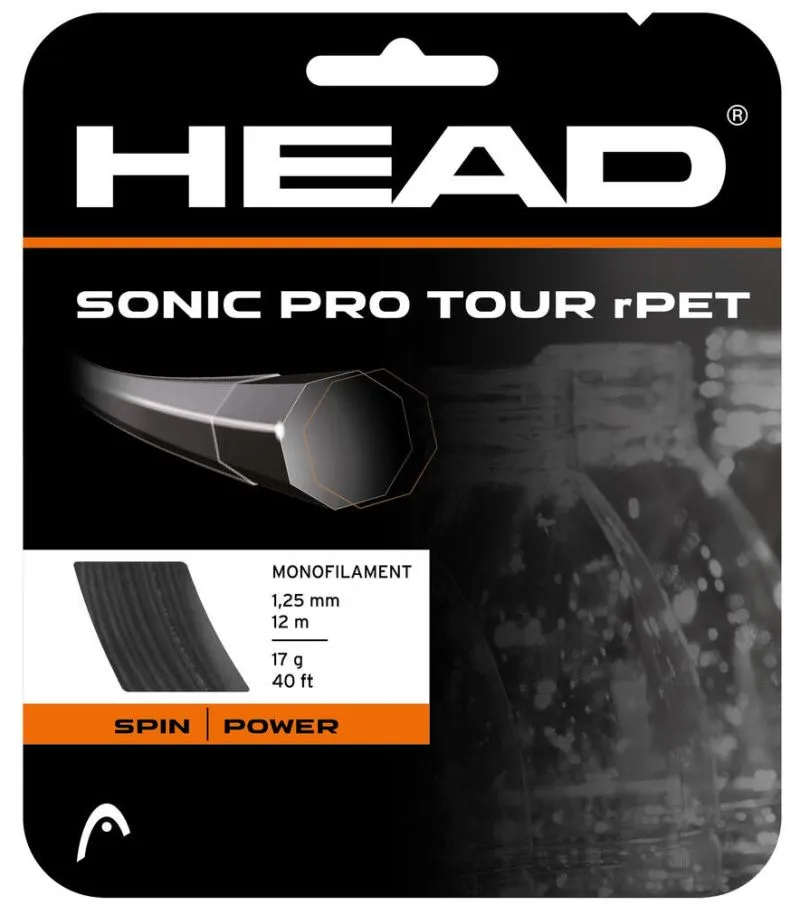 Head Sonic Pro Tour RPET (12m) - black