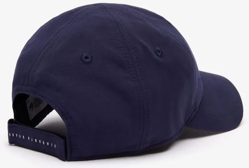 Lacoste SPORT NOVAK DJOKOVIC-ON COURT COLLECTION Microfiber Cap - navy blue/navy blu