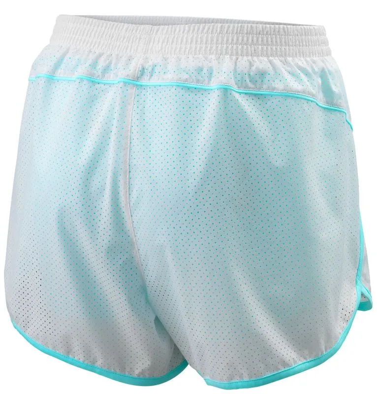Wilson W Competition Woven 3.5 Short - white/island paradise