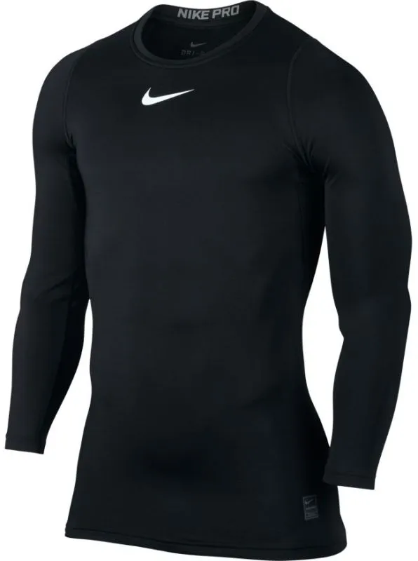 Nike Pro Warm Top LS Comp - black/cool grey/white