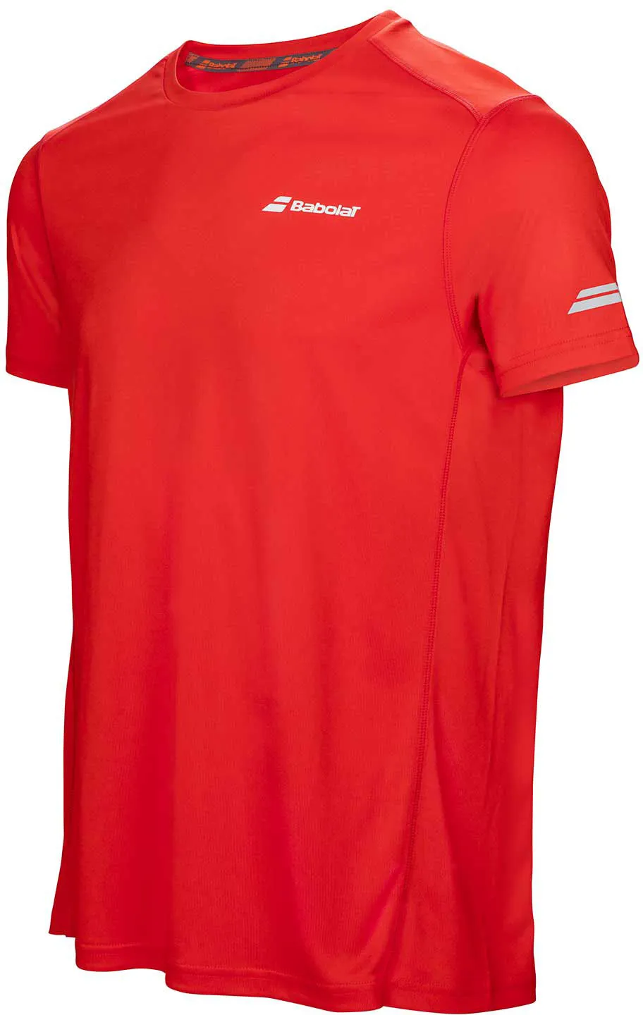 babolat-core-flag-club-tee-boy-strike-red-1 Babolat Core Flag Club Tee Boy - strike red