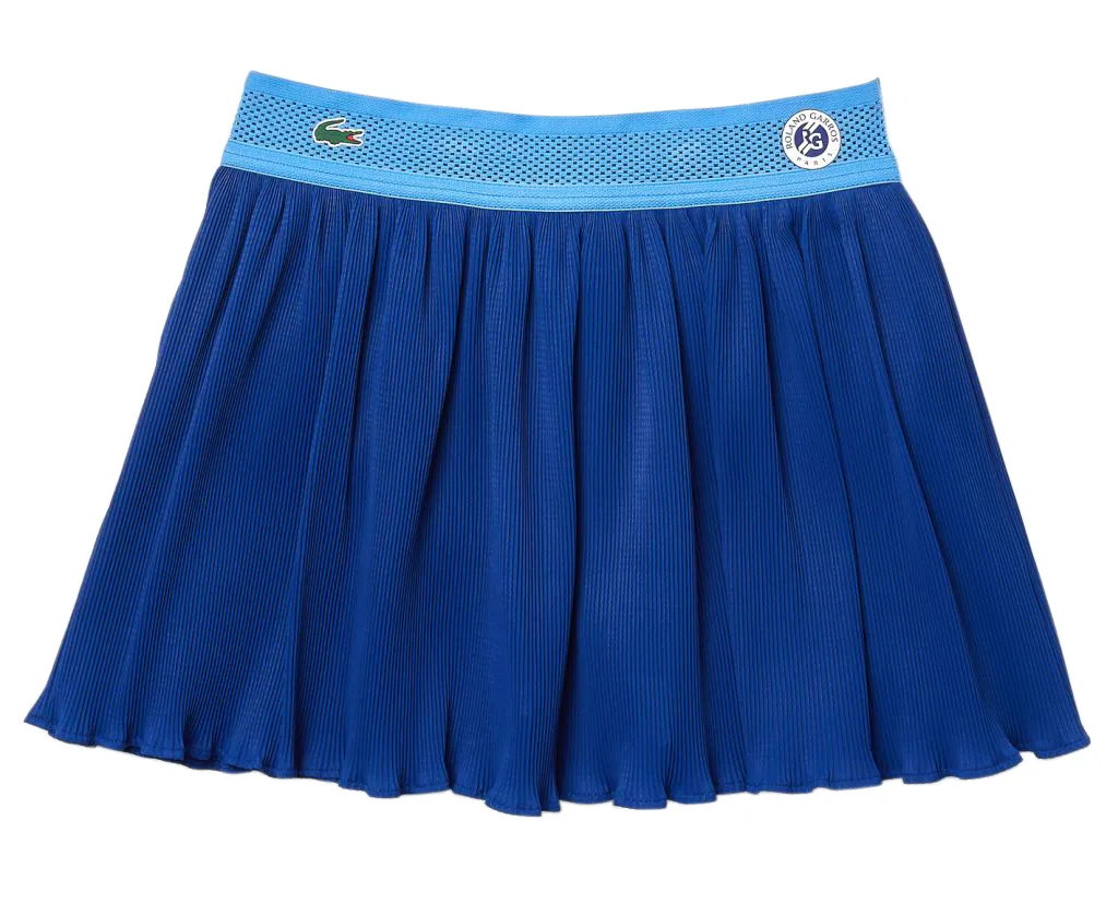 Lacoste Women’s SPORT Roland Garros Skirt - blue/blue