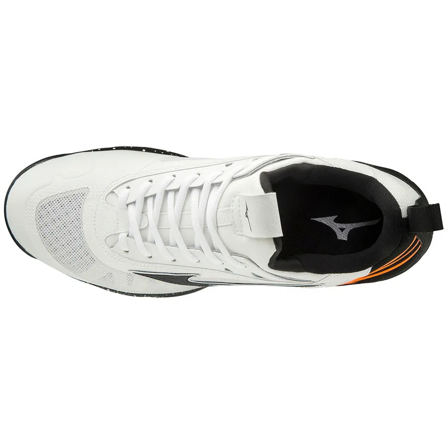 Mizuno Wave Luminous - white/black/orange