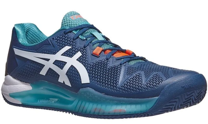 Asics Gel-Resolution 8 Clay - mako blue/white