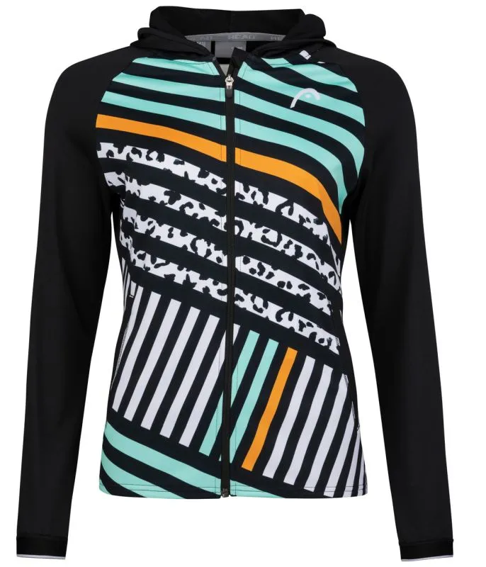 Head Breaker Hoodie FZ W - black/print vision