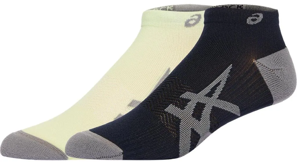Asics Lightweight Socks 2P - french blue/lime green