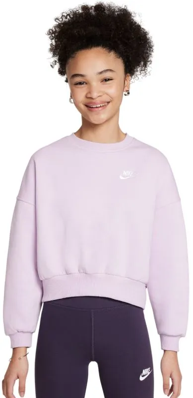 Nike Girls Sportswear Club Fleece - doll/white
