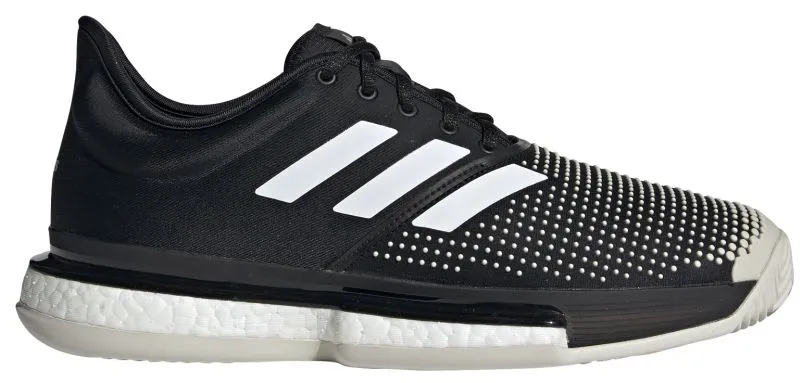 Adidas SoleCourt Boost M Clay - core black/white/raw white