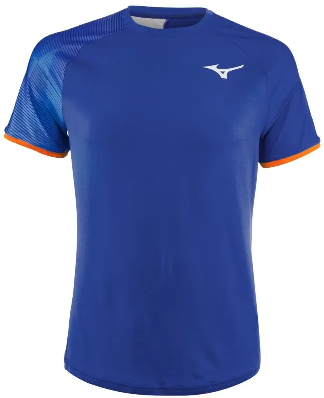 Mizuno Shadow Tee - mazarine blue