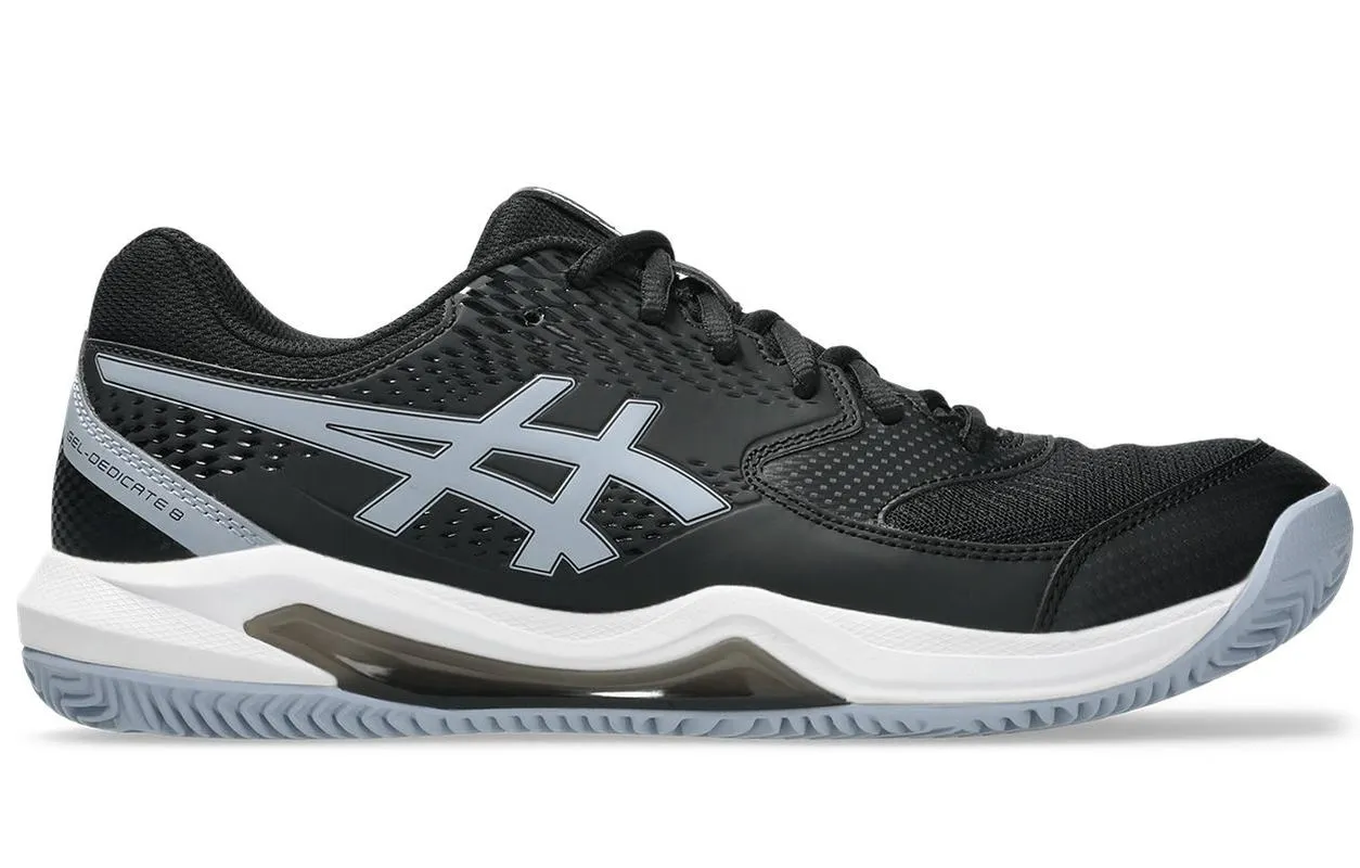 Men’s shoes Asics Gel-Dedicate 8 Clay - black/grey blue - Black