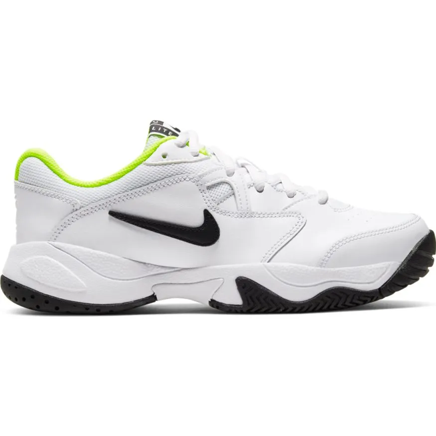 Nike Jr Court Lite 2 - white/black/volt