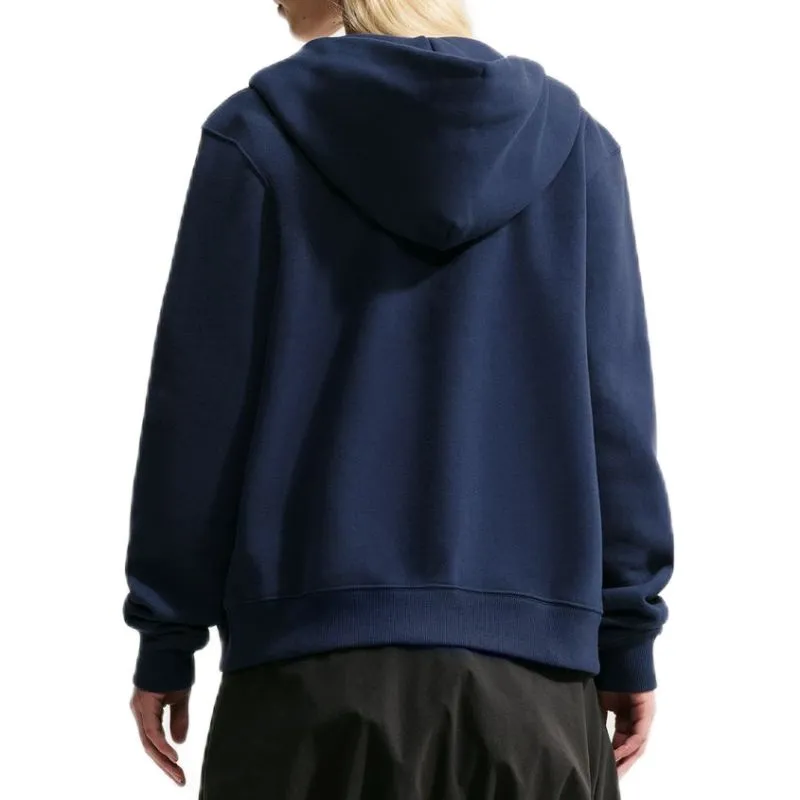 Nike Studio Fleece Medium Weight Full Zip - midnight navy/sail