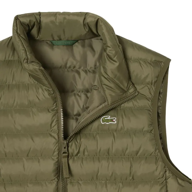 Lacoste Water Repellent Puffed - green khaki
