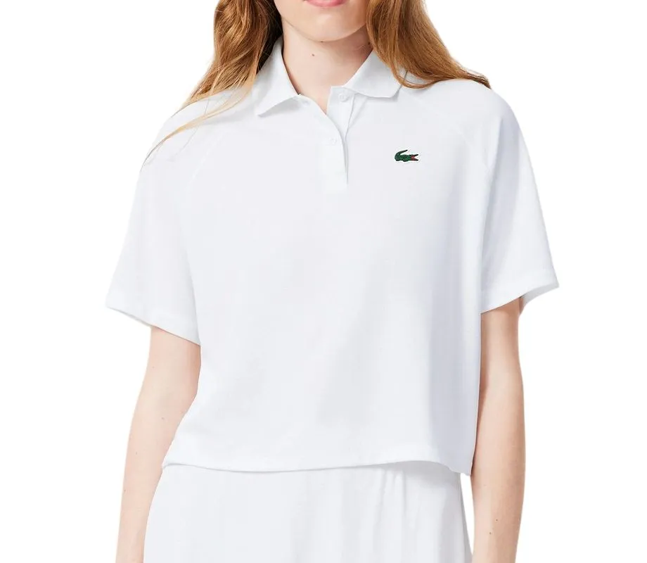Lacoste Ultra Dry UV Protect Sport - white