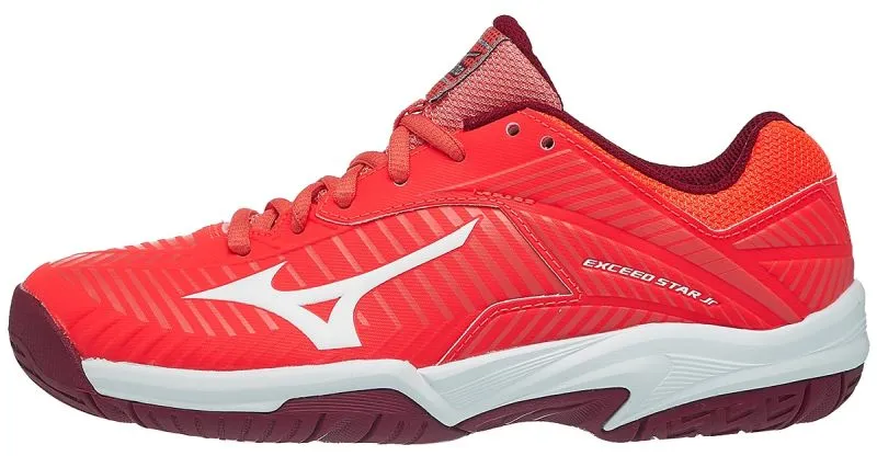 Mizuno Exceed Star Jr 2 AC -fiery coral/white