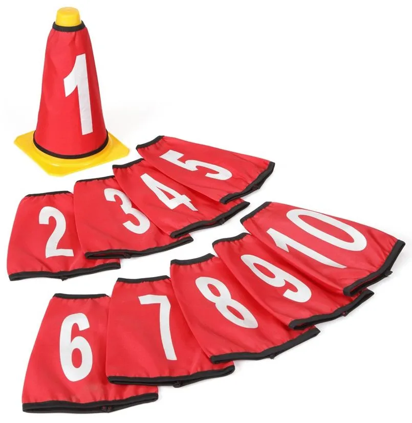 Yakimasport Cone Caps 1-10 (10 pcs)