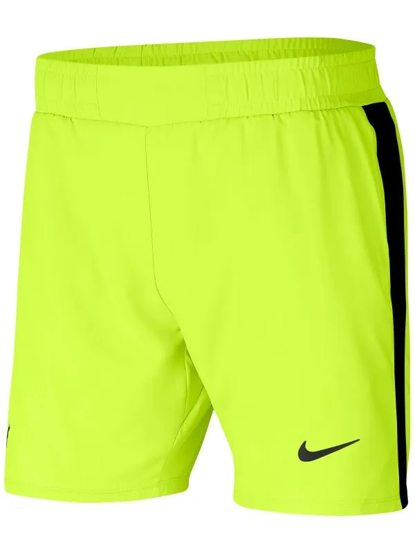 Nike Court Rafa Short 7in - volt/black