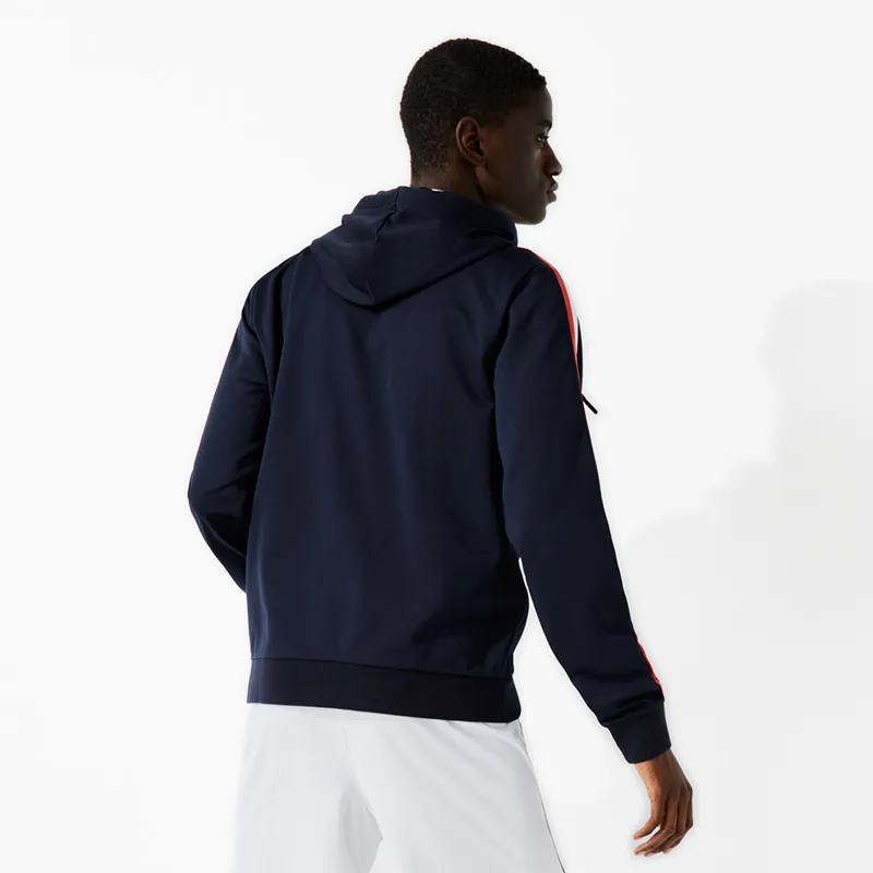 Bluza Tenisowa Lacoste Hooded Jacket Roland Garros M - navy blue/white # S