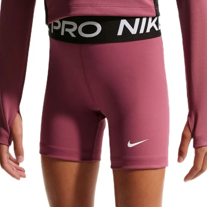 Nike Kids Pro Dri-Fit 5in - pink smoke/white Nike Kids Pro Dri-Fit 5in - pink smoke/white
