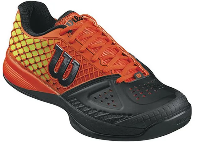 Wilson Rush Glide - black/tomato red/solar lime