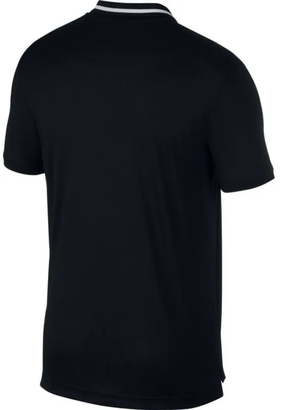 Nike Court Dry Polo Pique - black/white/white