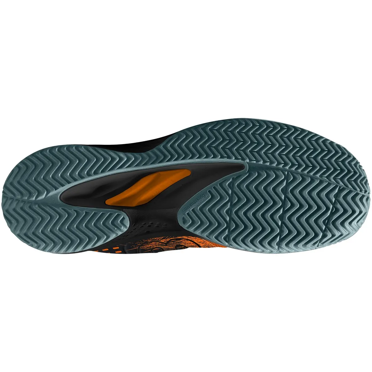 Wilson Kaos Comp 2.0 - orange tiger/black/north atlantic