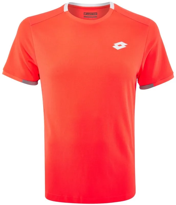 Lotto Squadra Tee - fiery coral