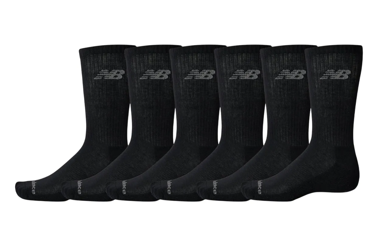 New Balance Performance Basic Crew 6P - black New Balance Performance Basic Crew 6P - black