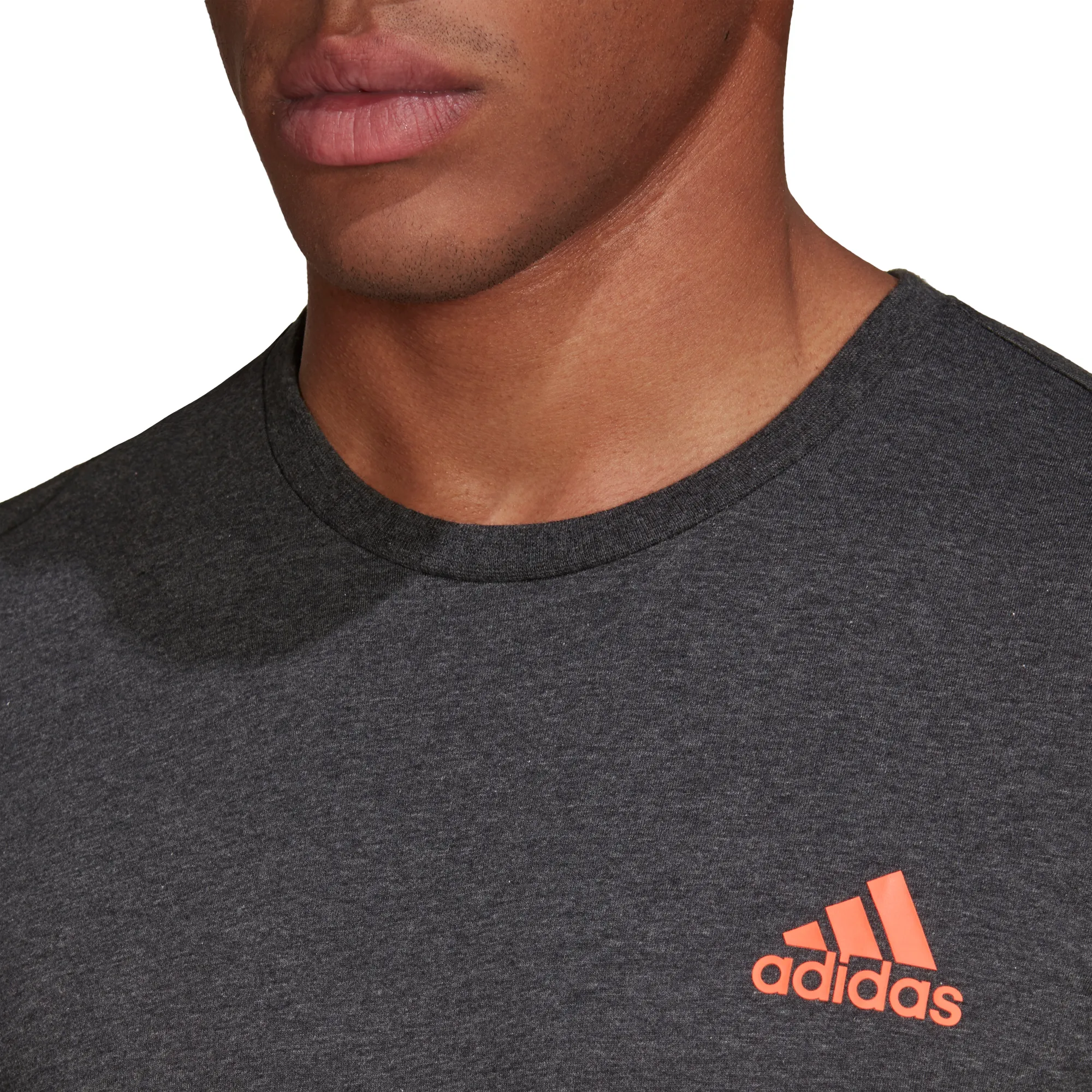Adidas Paris Graphic Tee - dark grey heather