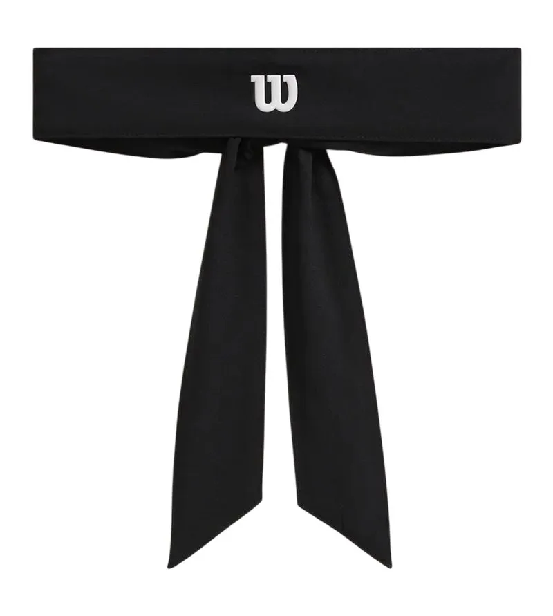 Wilson Tie Headband - black Wilson Tie Headband - black