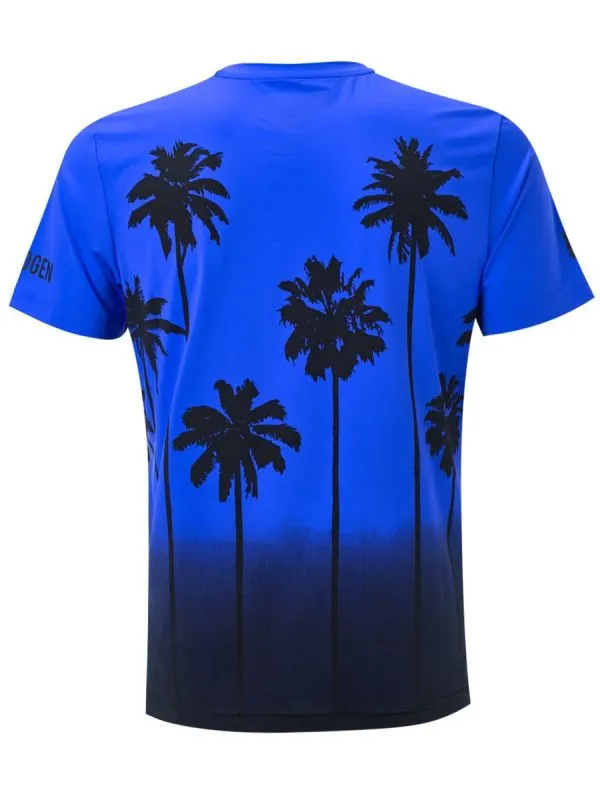 Hydrogen Palm Tech Tee Man - bluette