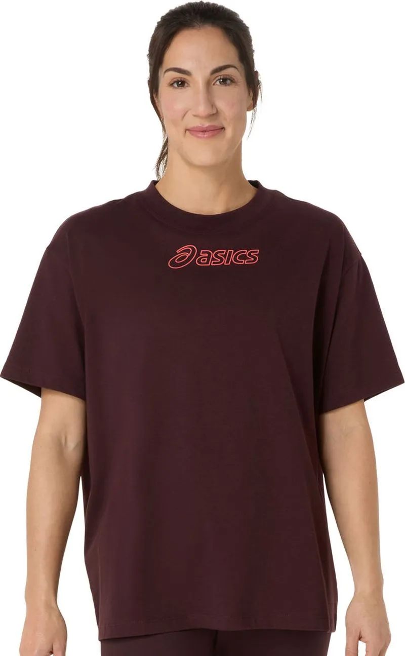 Asics Logo - dark currant
