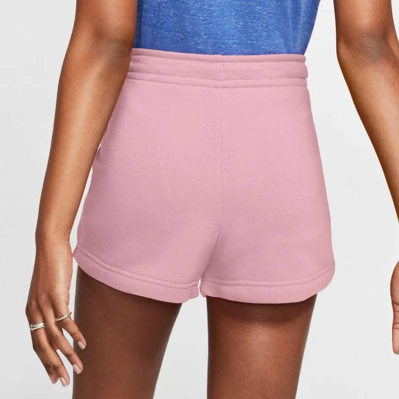nike-sportswear-essential-short-french-terry-w-pink-glaze-white-2 Nike Sportswear Essential Short French Terry W - pink glaze/white